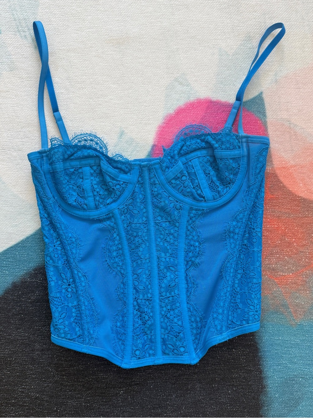 Urban Outfitters Blue Corset